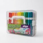Marqueur Acrylic Lavable Boite De 48 Clr Algo 8523